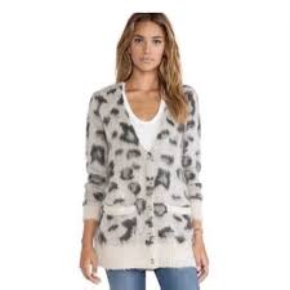 Free People Cheetah Sweater